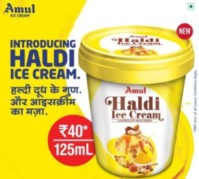 Amul introduce new haldi flavour